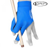 Бильярдная перчатка Kamui QuickDry синяя  (XS, S, M, L, XL, XXL)