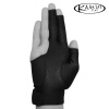 Бильярдная перчатка Kamui QuickDry черная (XS, S, M, L, XL, XXL)
