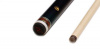 Кий ручной работы Онтарио (черный граб, падук, граб), запил тюльпан, двухсоставной