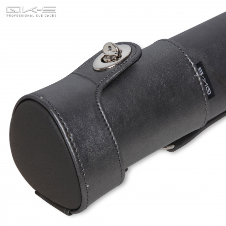 Тубус QK-S Musketeer 1x1 с отделением для удлинителя (серый металлик)